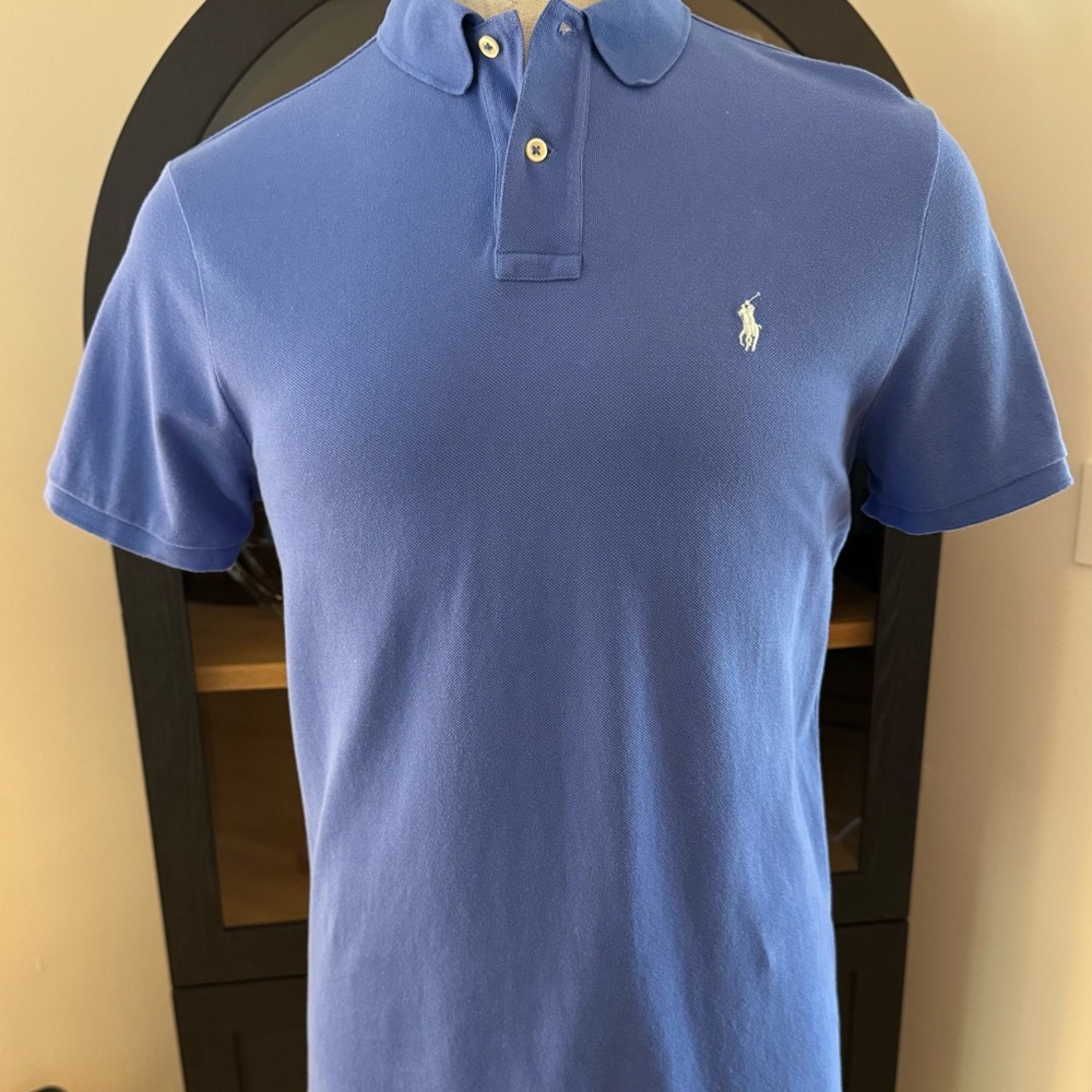 Ralph Lauren Men's Classic Blue Polo Shirt